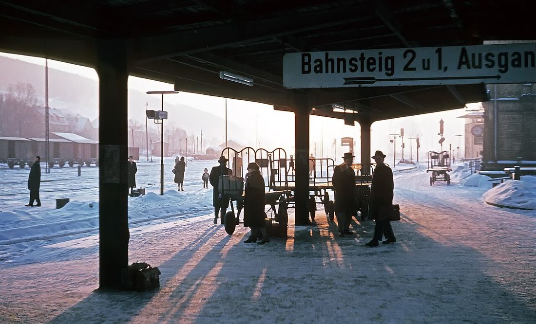 Bahnhofsteig in Kreiensen
