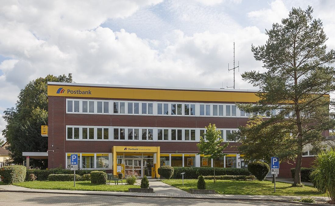 Postgebäude in Erbach